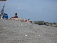 French hairy wife in nudist resort