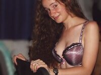 Cute Hungarian girlfriend in underwear and nudes