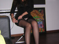Amateur Italian brunette
