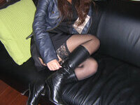 Amateur Italian brunette