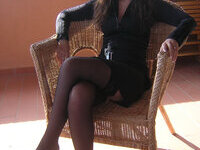 Amateur Italian brunette