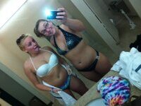 American college girlfriend selfie undies and nudes