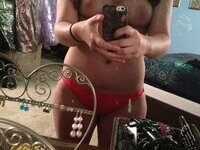 American college girlfriend selfie undies and nudes