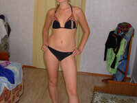 Blonde eastern European girlfriend homemade photo shooting