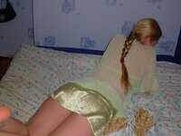 Blonde eastern European girlfriend homemade photo shooting