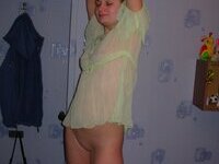 Blonde eastern European girlfriend homemade photo shooting