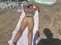 Cute and flat wife with small tits