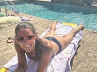 Cute and flat wife with small tits