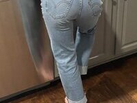 Cute and flat wife with small tits
