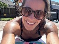 Cute and flat wife with small tits