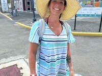 Cute and flat wife with small tits