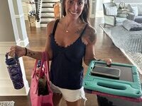 Cute and flat wife with small tits