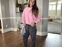 Cute and flat wife with small tits