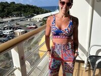 Cute and flat wife with small tits