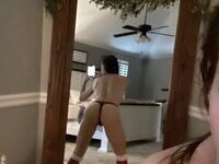 Cute and flat wife with small tits