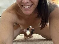 Cute and flat wife with small tits