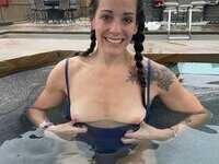Cute and flat wife with small tits
