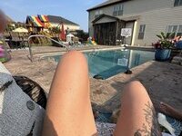 Cute and flat wife with small tits
