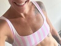 Cute and flat wife with small tits