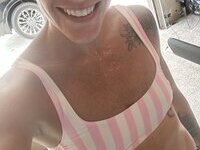 Cute and flat wife with small tits