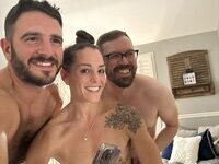 Cute and flat wife with small tits
