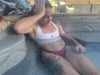 Cute and flat wife with small tits