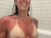 Cute and flat wife with small tits