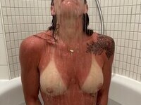 Cute and flat wife with small tits