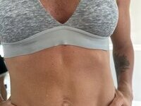 Cute and flat wife with small tits