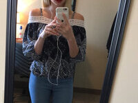 Cute and horny teen selfies