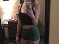 Cute and horny teen selfies
