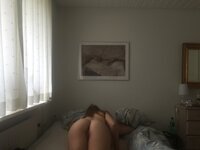 Danish couple playing on the bed
