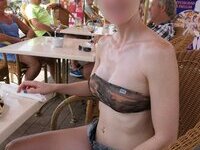 Exhibitionist wife Mia