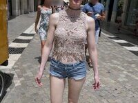 Exhibitionist wife Mia
