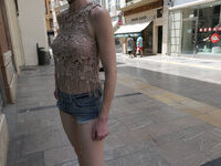 Exhibitionist wife Mia