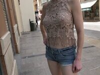 Exhibitionist wife Mia