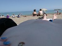 Exhibitionist wife Mia