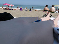Exhibitionist wife Mia