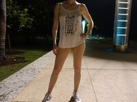 Exhibitionist wife Mia