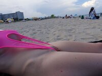 Exhibitionist wife Mia
