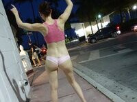 Exhibitionist wife Mia