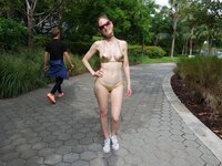 Exhibitionist wife Mia