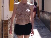 Exhibitionist wife Mia