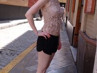 Exhibitionist wife Mia