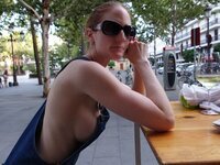 Exhibitionist wife Mia