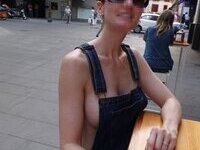 Exhibitionist wife Mia