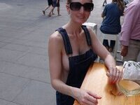 Exhibitionist wife Mia