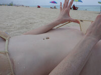 Exhibitionist wife Mia