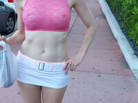 Exhibitionist wife Mia