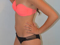 Hot college girlfriend posing naked for bf with friend